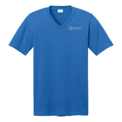 Gregory Construction - Women's Cotton V-Neck Tee