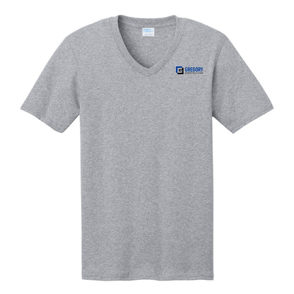Gregory Construction - Women's Cotton V-Neck Tee
