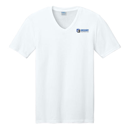 Gregory Construction - Women's Cotton V-Neck Tee