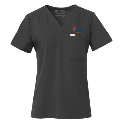 NMPHC FIGS Catarina Scrub Top