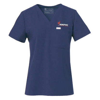 NMPHC FIGS Catarina Scrub Top