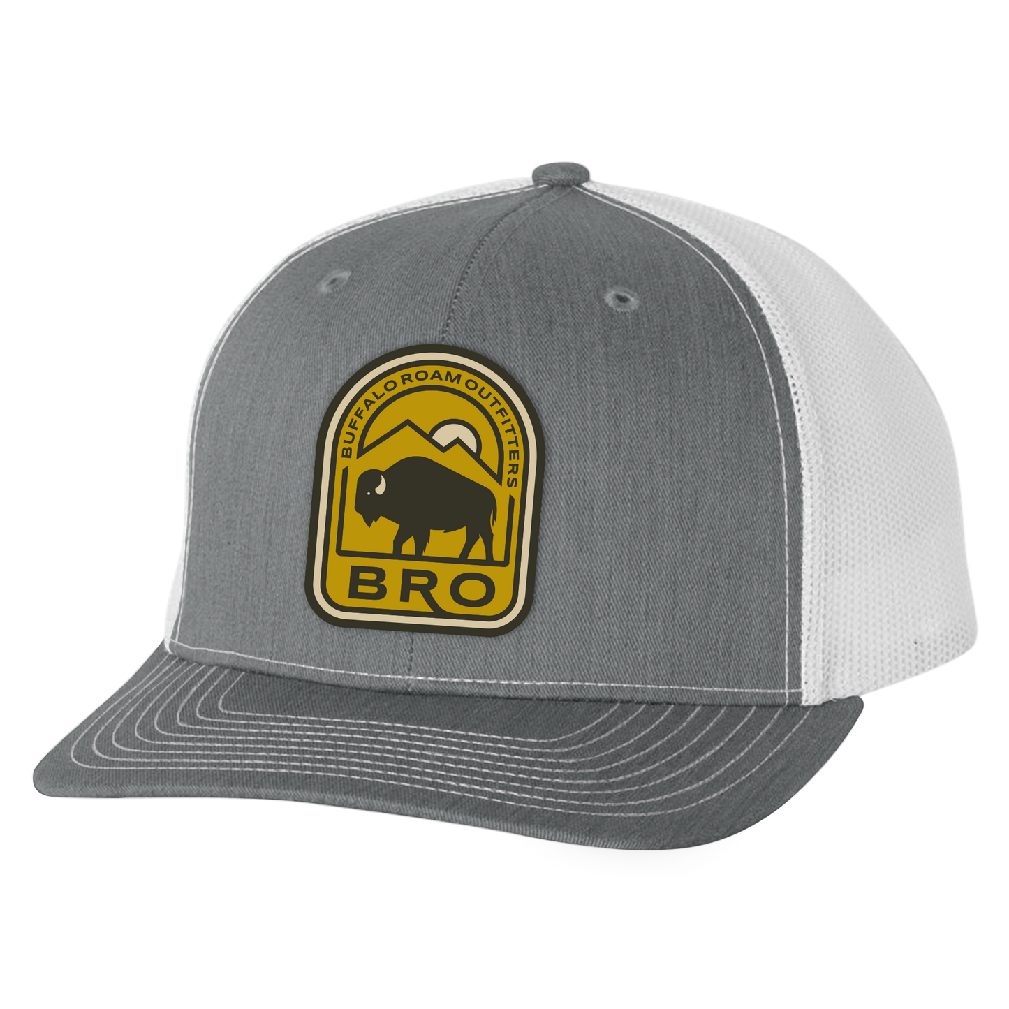 BRO Buffalo Mountain PVC Patch Trucker Cap