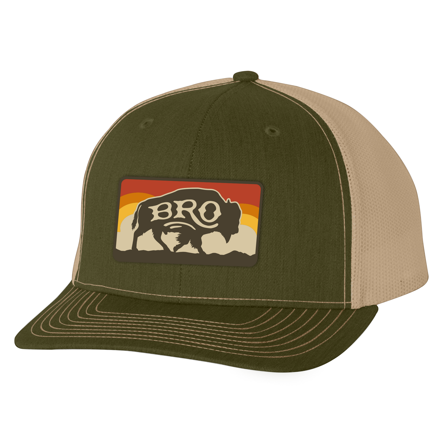 buffalo-roam-bro-embroidered-trucker-cap