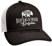 BRO Embroidered Logo Trucker Hat in Black