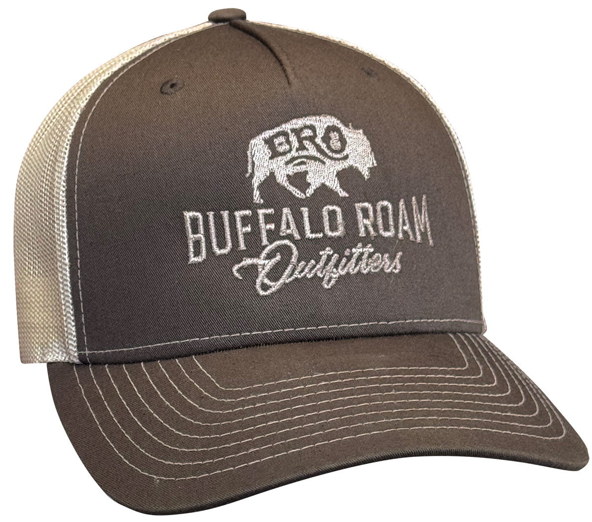 BRO Embroidered Logo Trucker Hat