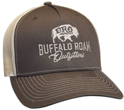 BRO Embroidered Logo Trucker Hat in Brown