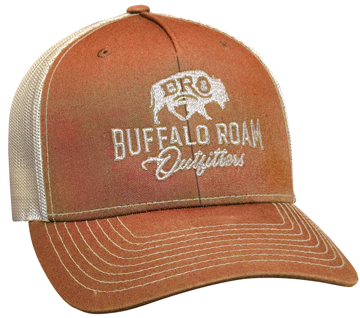 BRO Embroidered Logo Trucker Hat