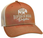 BRO Embroidered Logo Trucker Hat in Caramel