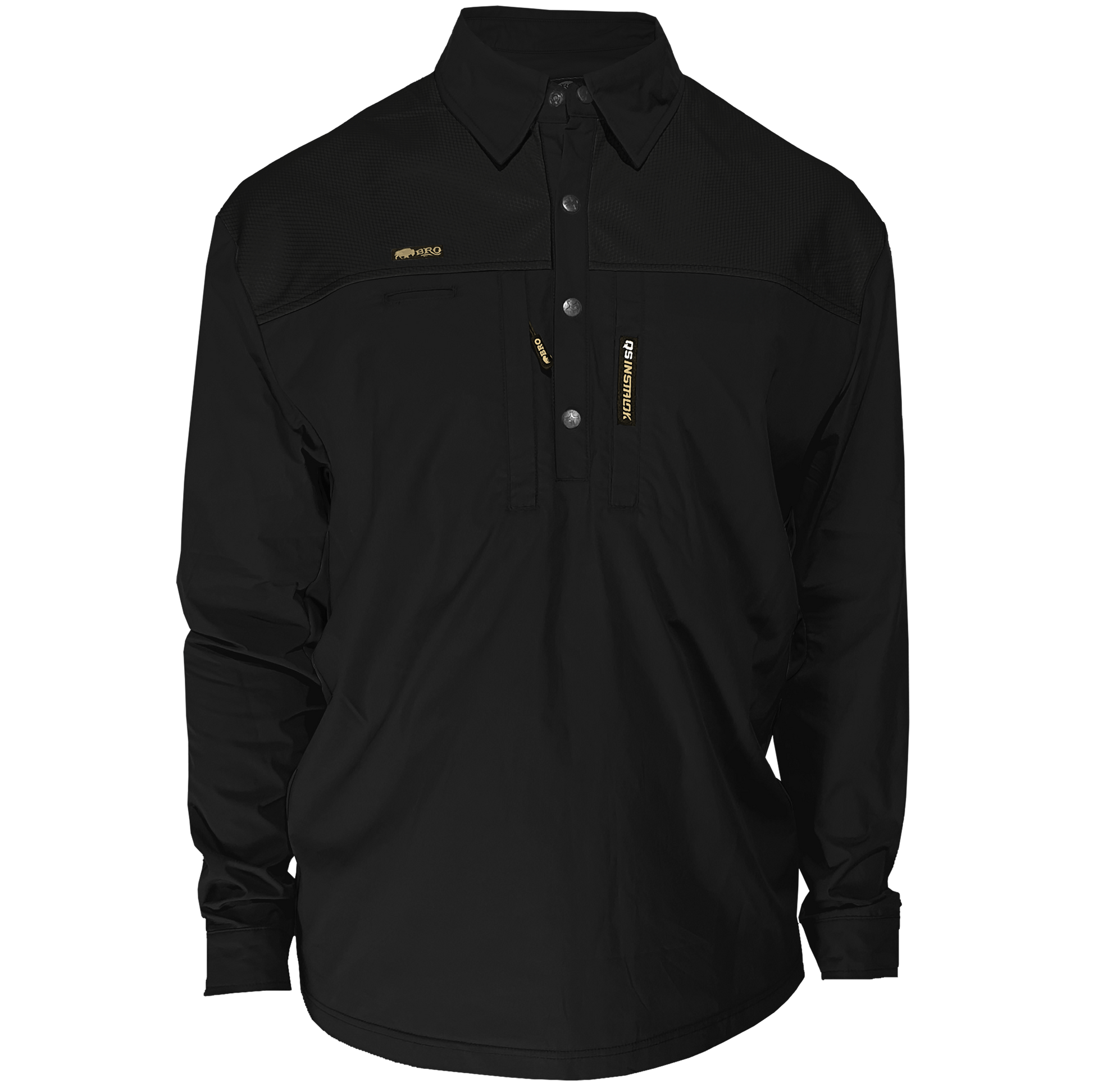 BRO FOREMAN Classic button cuff engineered work shirt