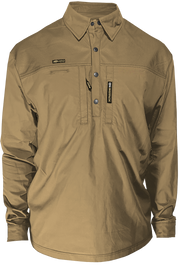 DiamondHide Ripstop reinforced shoulders on FOREMAN Classic work shirt