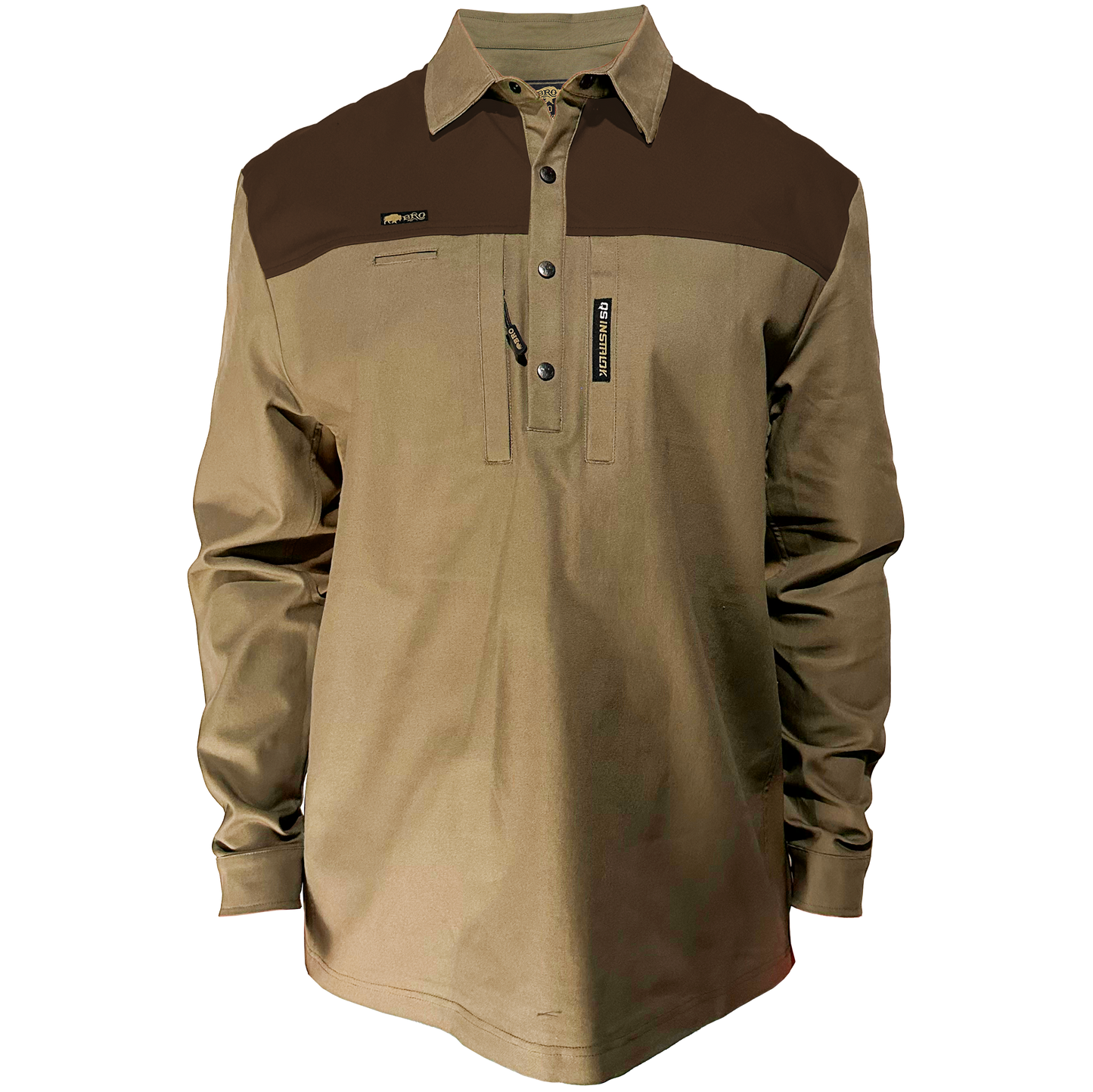 The FOREMAN Classic Button Cuff Cotton Duck Shirt