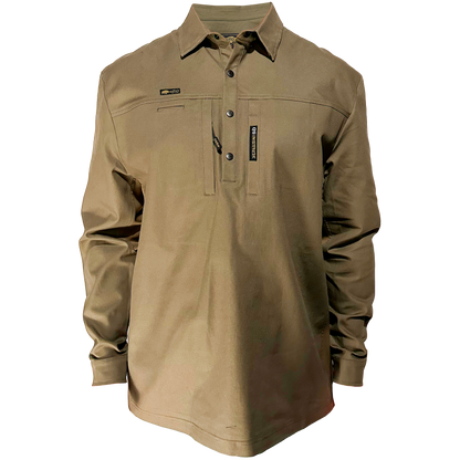The FOREMAN Classic Button Cuff Cotton Duck Shirt