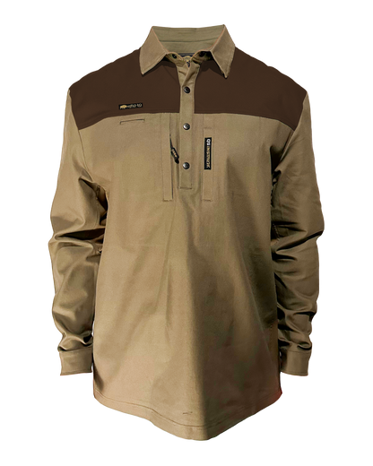 The FOREMAN Classic Button Cuff Cotton Duck Shirt