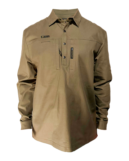 The FOREMAN Classic Button Cuff Cotton Duck Shirt