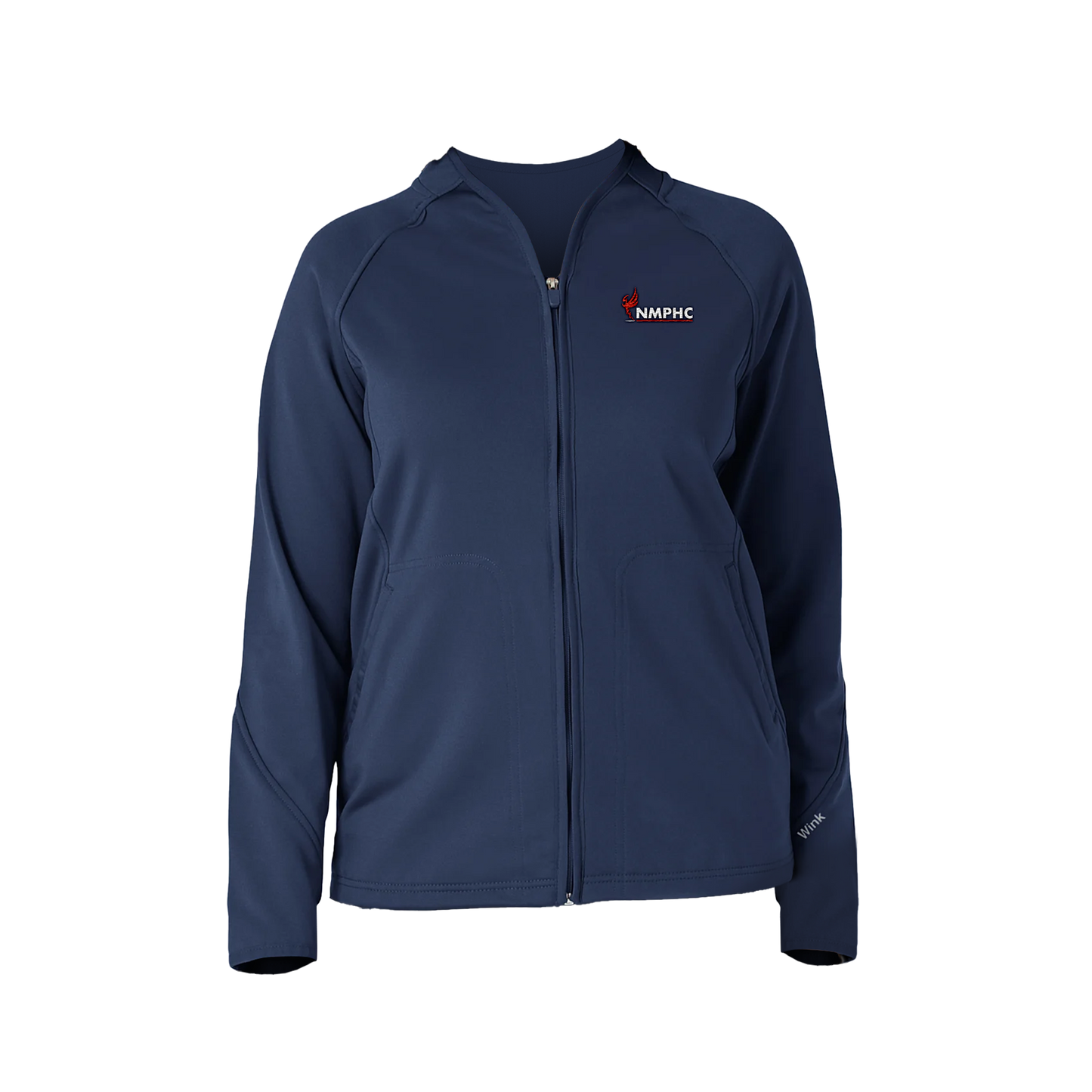 NMPHC Winks Women’s 4 Pocket Soft Shell Scrub Jacket