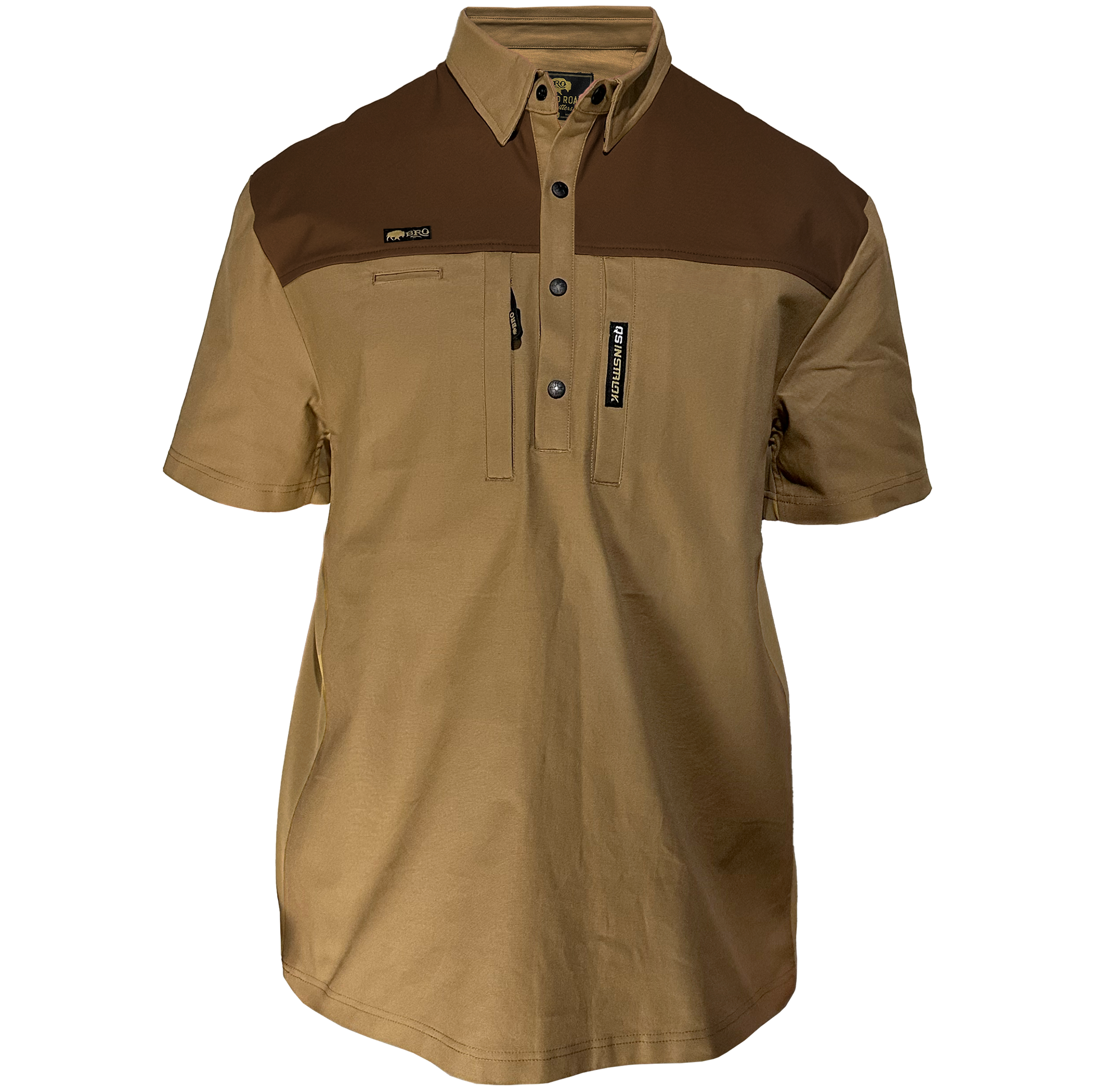 The FOREMAN Short Sleeve Cotton Duck engineered work shirt