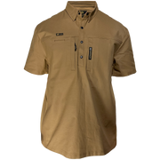 BRO FOREMAN short sleeve work shirt with cotton duck reinforcement