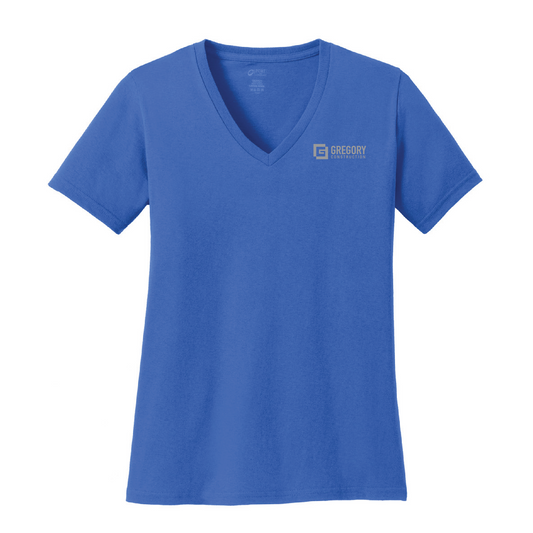 Gregory Construction - Women's Core Cotton Deep V-Neck Tee