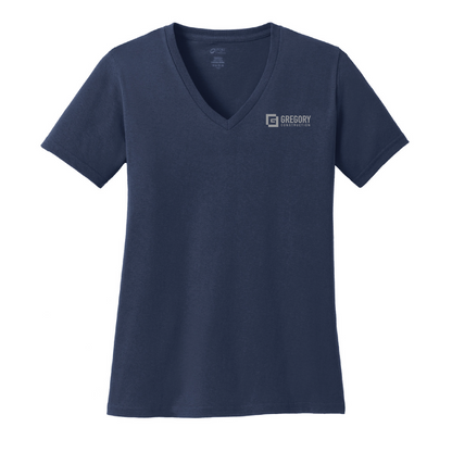 Gregory Construction - Women's Core Cotton Deep V-Neck Tee