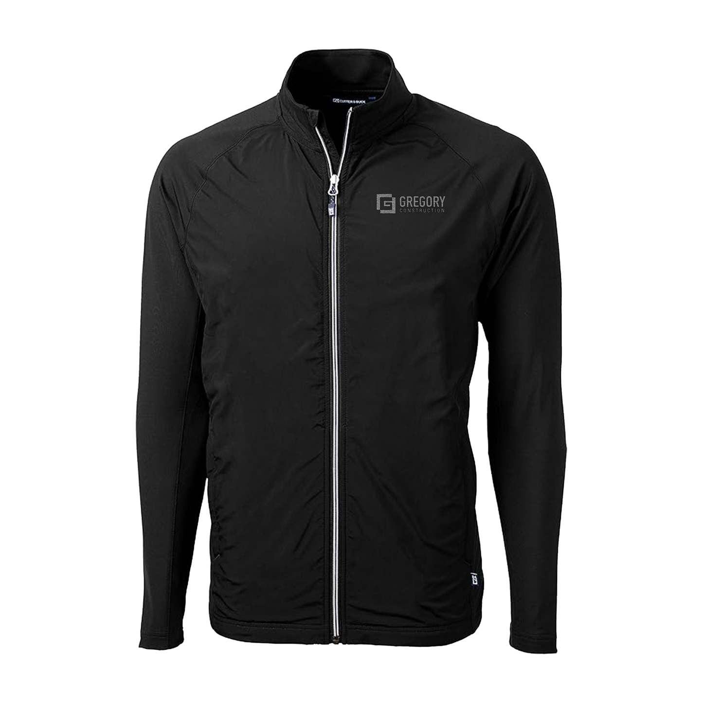 Gregory Construction - Cutter & Buck Adapt Eco Knit Hybrid Recycled Mens Big & Tall Full Zip Jacket Big & Tall
