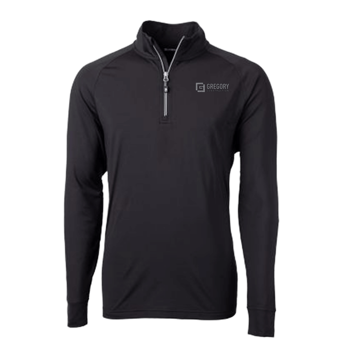 Gregory Construction - Cutter & Buck Adapt Eco Knit Stretch Recycled Mens Big and Tall Quarter Zip Pullover Big & Tall