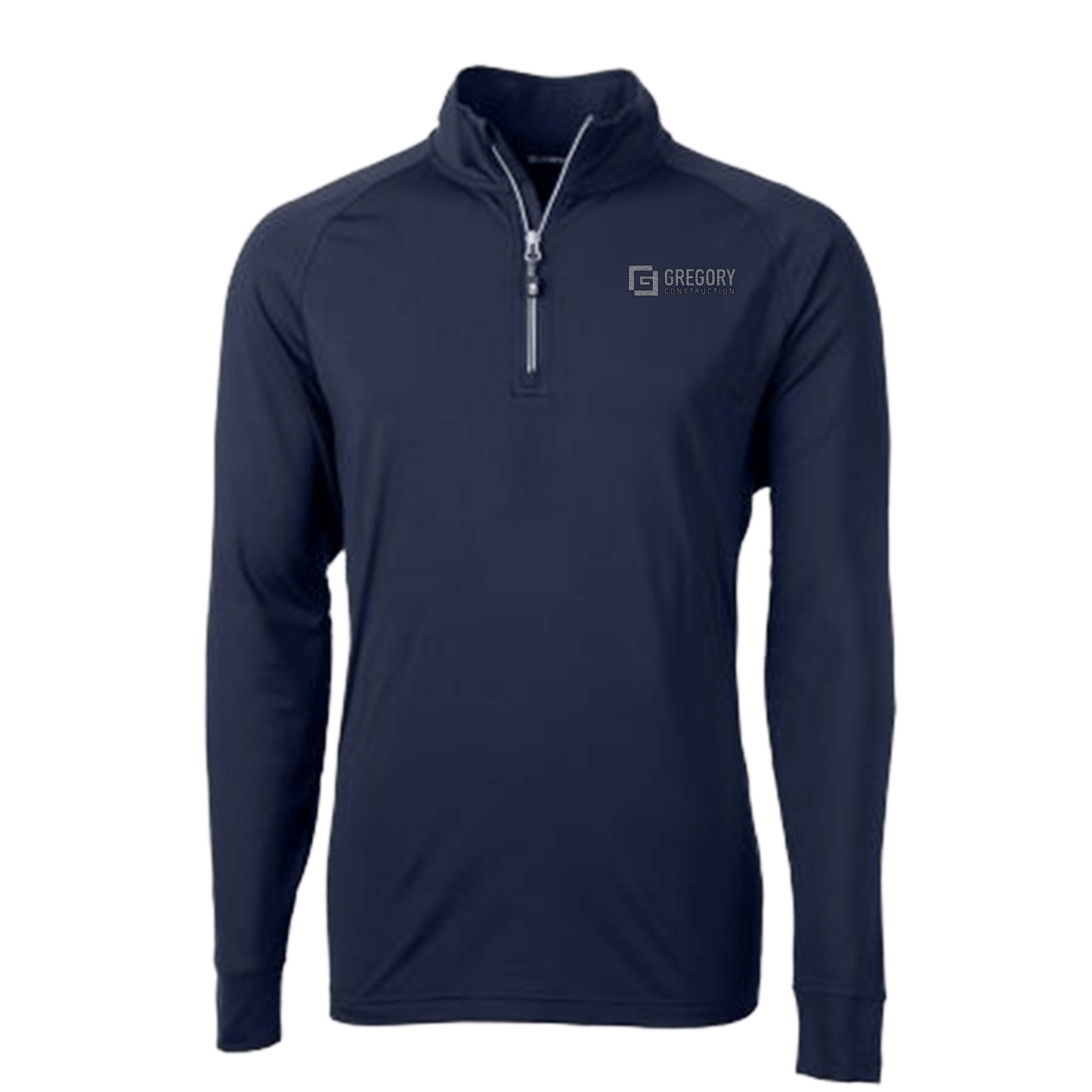 Gregory Construction - Cutter & Buck Adapt Eco Knit Stretch Recycled Mens Big and Tall Quarter Zip Pullover Big & Tall