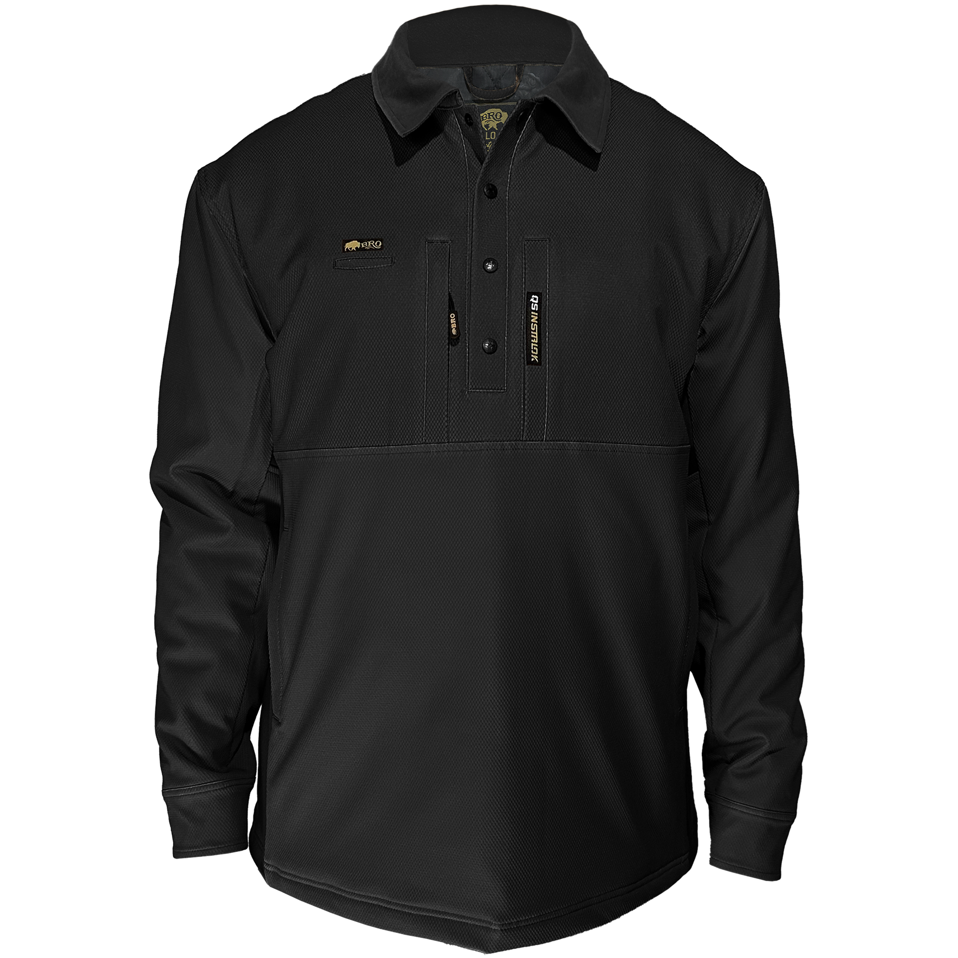 CHARGE body-mapped insulation in the FOREMAN WorkJac pullover
