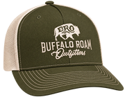 BRO Embroidered Logo Trucker Hat in BRO Green