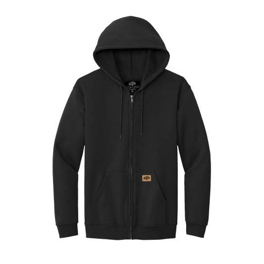 Midweight Hoodie With Zipper (Patch Only)