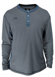 Badlands BROFLEX™ Work Henley in Storm Navy