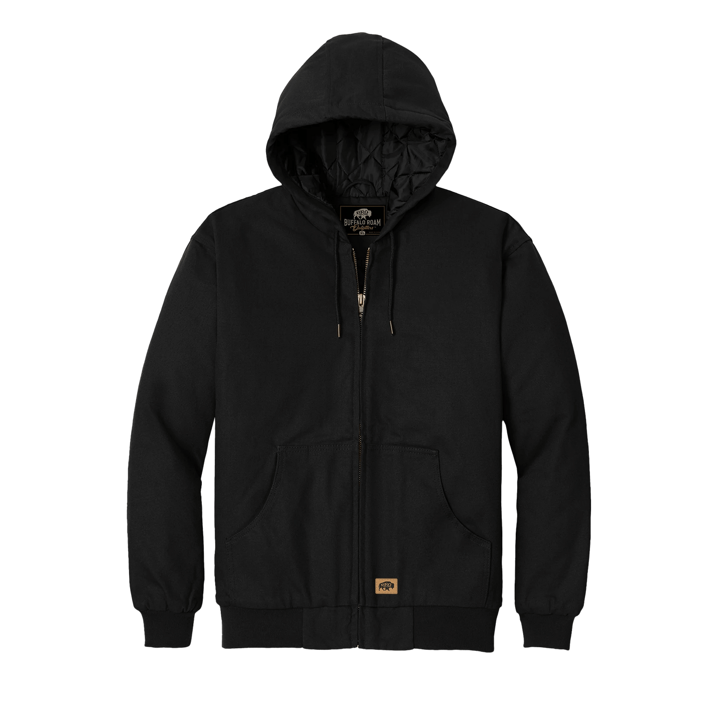 Insulated Hooded Work Jacket