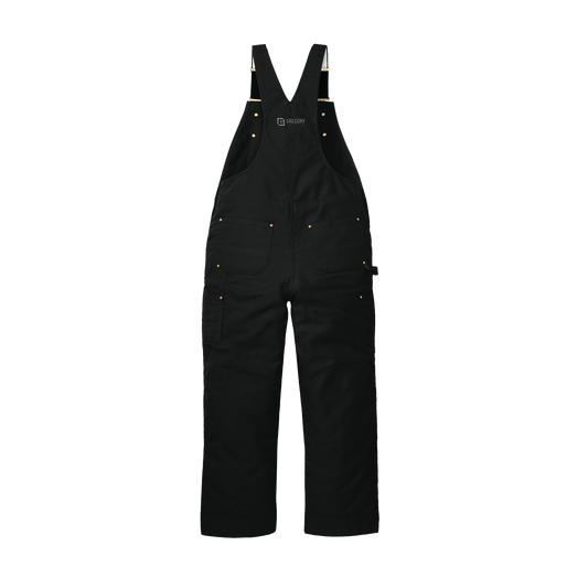 Gregory Construction - Tall Firm Duck Insulated Bib Overalls, durable fabric, adjustable suspenders, multiple pockets