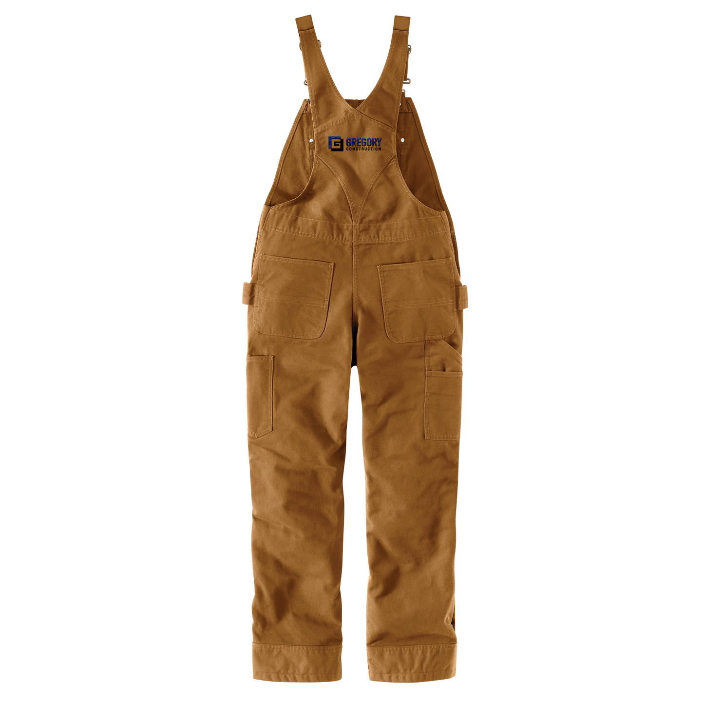 Gregory Construction Carhartt Women's Relaxed Fit Washed Duck Insulated Bib Overall