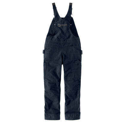 Gregory Construction Carhartt Women's Relaxed Fit Washed Duck Insulated Bib Overall