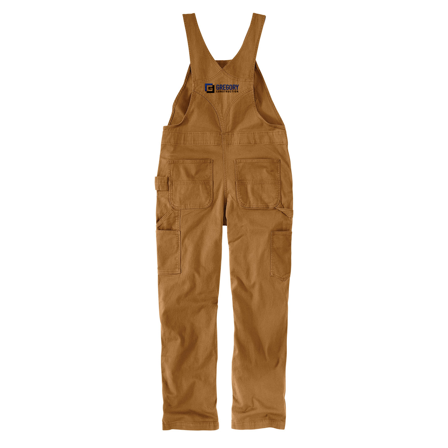 Gregory Construction Carhartt Womens Rugged Flex® Loose Fit Canvas Bib Overall