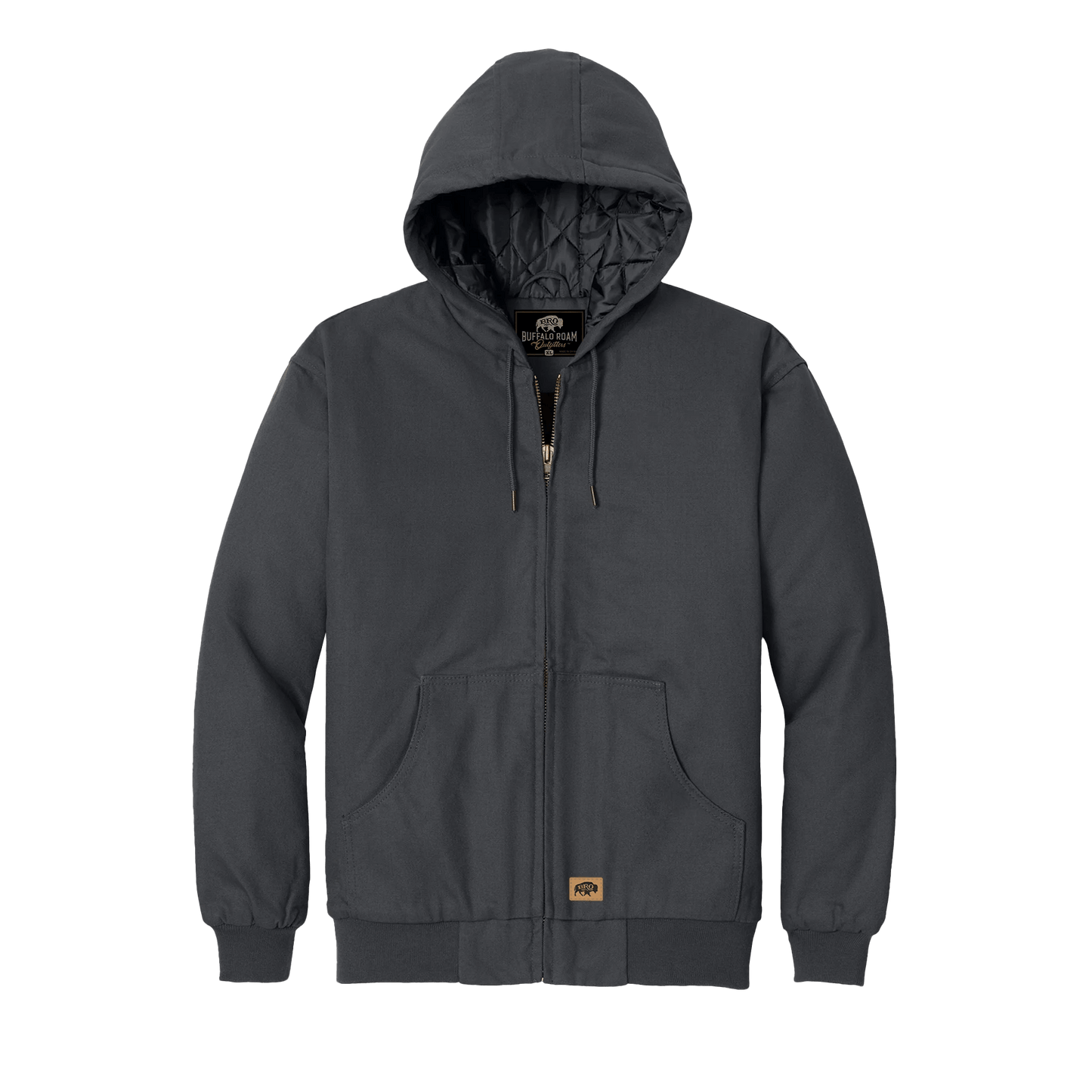 Insulated Hooded Work Jacket