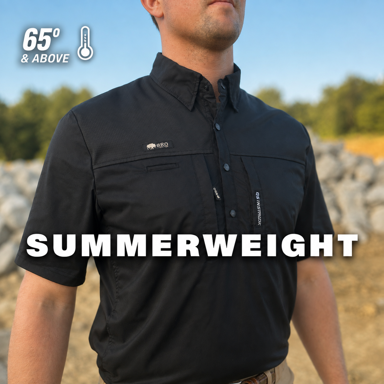 Buffalo Roam Outfitters Summerweight work shirts for hot-weather work