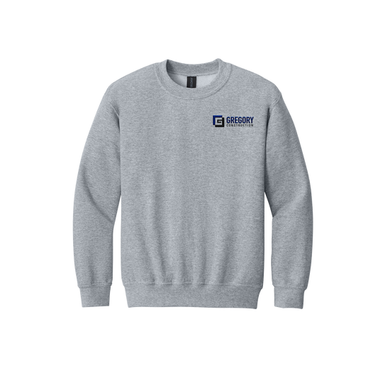 Gregory Construction - Gildan Youth Heavy Blend Crewneck Sweatshirt