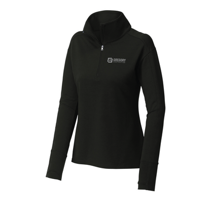 Gregory Construction - BRO Women's Flex Fleece 1/4 zip