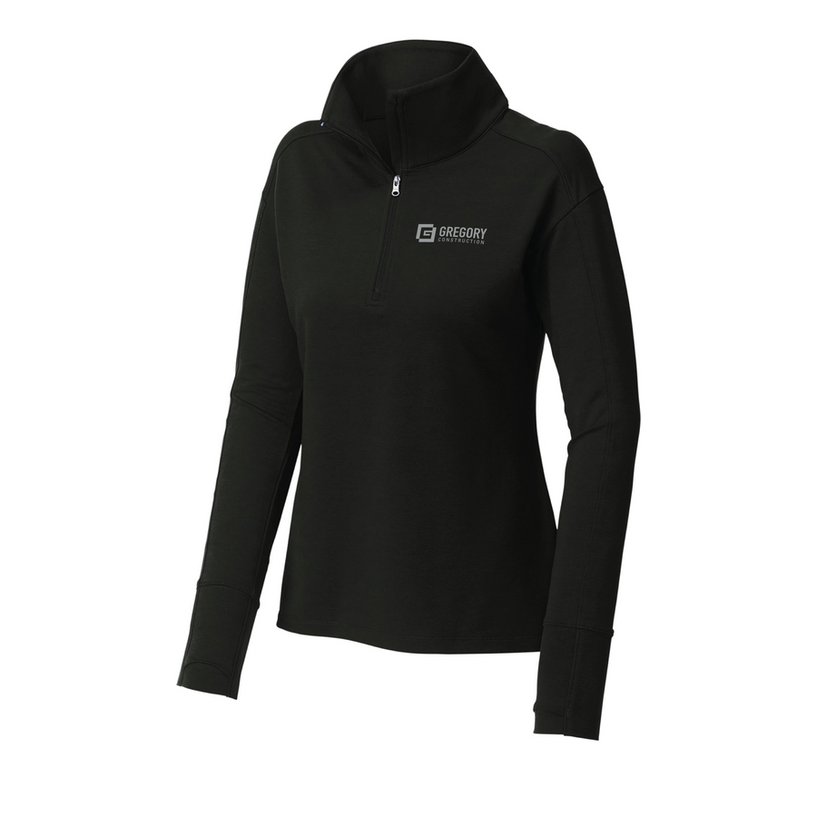 Gregory Construction - BRO Women's Flex Fleece 1/4 zip