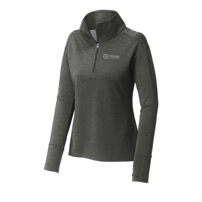 Gregory Construction - BRO Women's Flex Fleece 1/4 zip