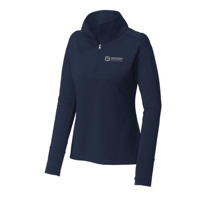 Gregory Construction - BRO Women's Flex Fleece 1/4 zip