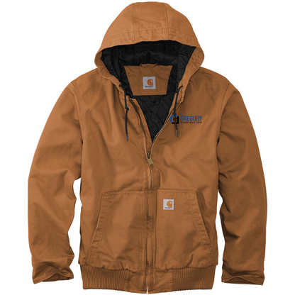 Gregory Construction - Carhartt Washed Duck Active Jacket