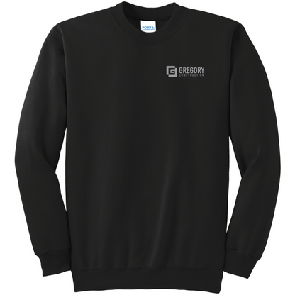 Gregory Construction - Port & Co Essential Fleece Crewneck Sweatshirt