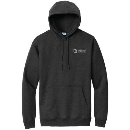 Gregory Construction - Port & Co Essential Fleece Pullover Hooded Sweatshirt