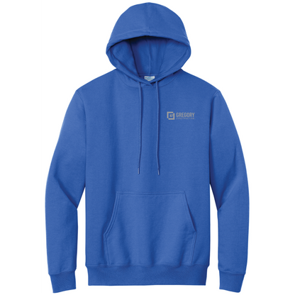 Gregory Construction - Port & Co Essential Fleece Pullover Hooded Sweatshirt