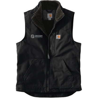 Gregory Construction - Carhartt Sherpa-Lined Mock Neck Vest