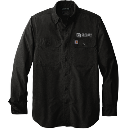 Gregory Construction - Carhartt Force Solid Long Sleeve Shirt