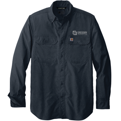 Gregory Construction - Carhartt Force Solid Long Sleeve Shirt