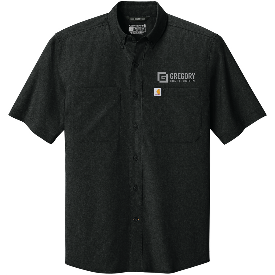 Gregory Construction - Carhartt Force Sun Defender Short Sleeve Shirt